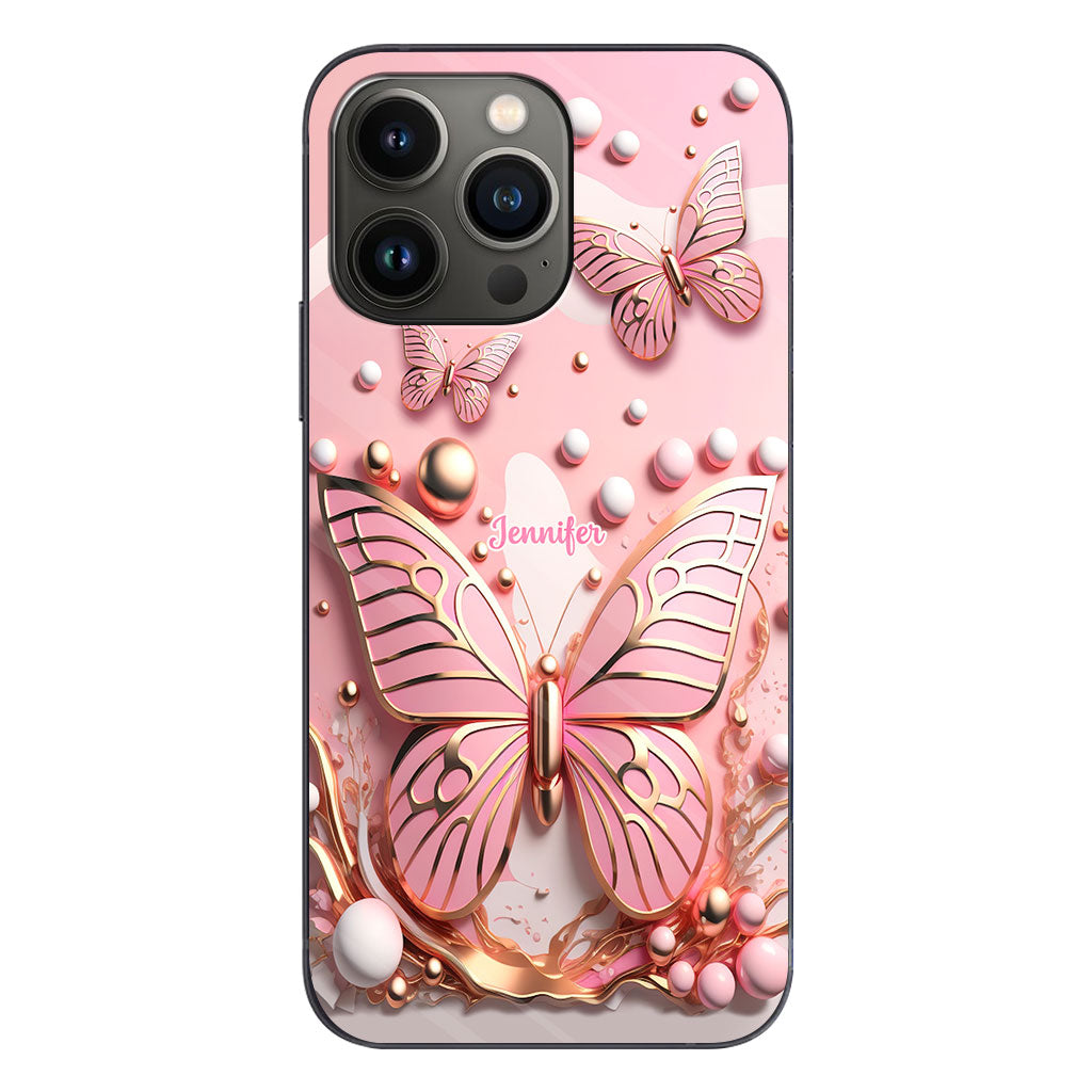 Love Butterflies - Personalized Butterfly Phone Case