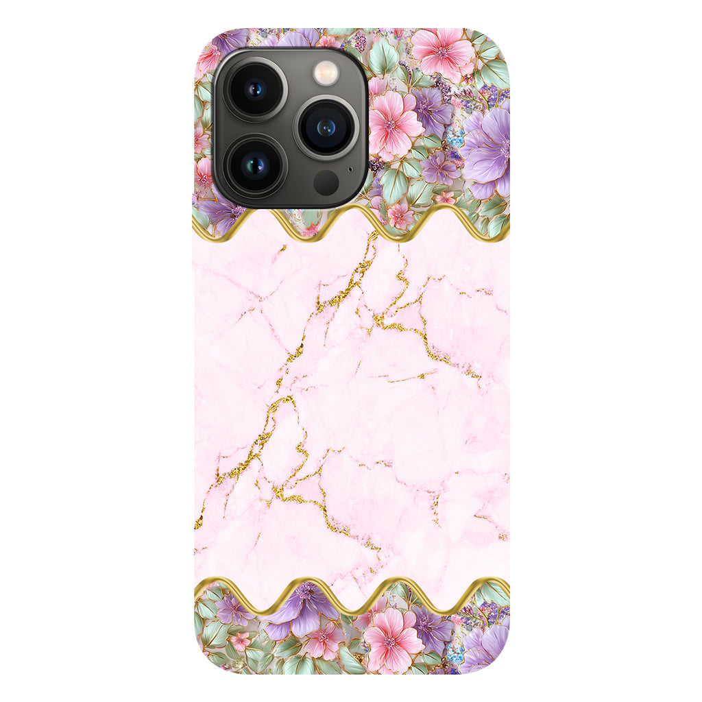 Love Butterfly - Personalized Butterfly Full Print Phone Case & Phone Grip