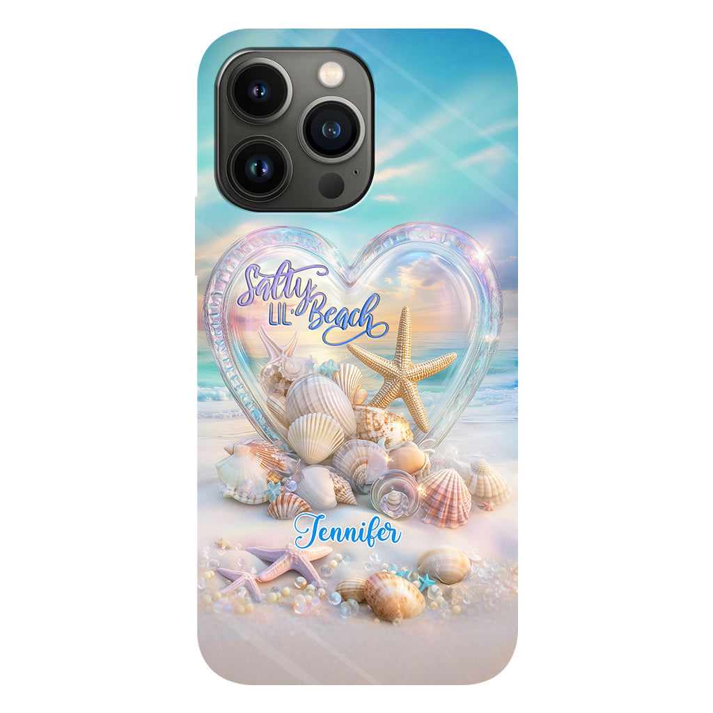 Salty Lil Beach - Personalized Sea Lover Full Print Phone Case