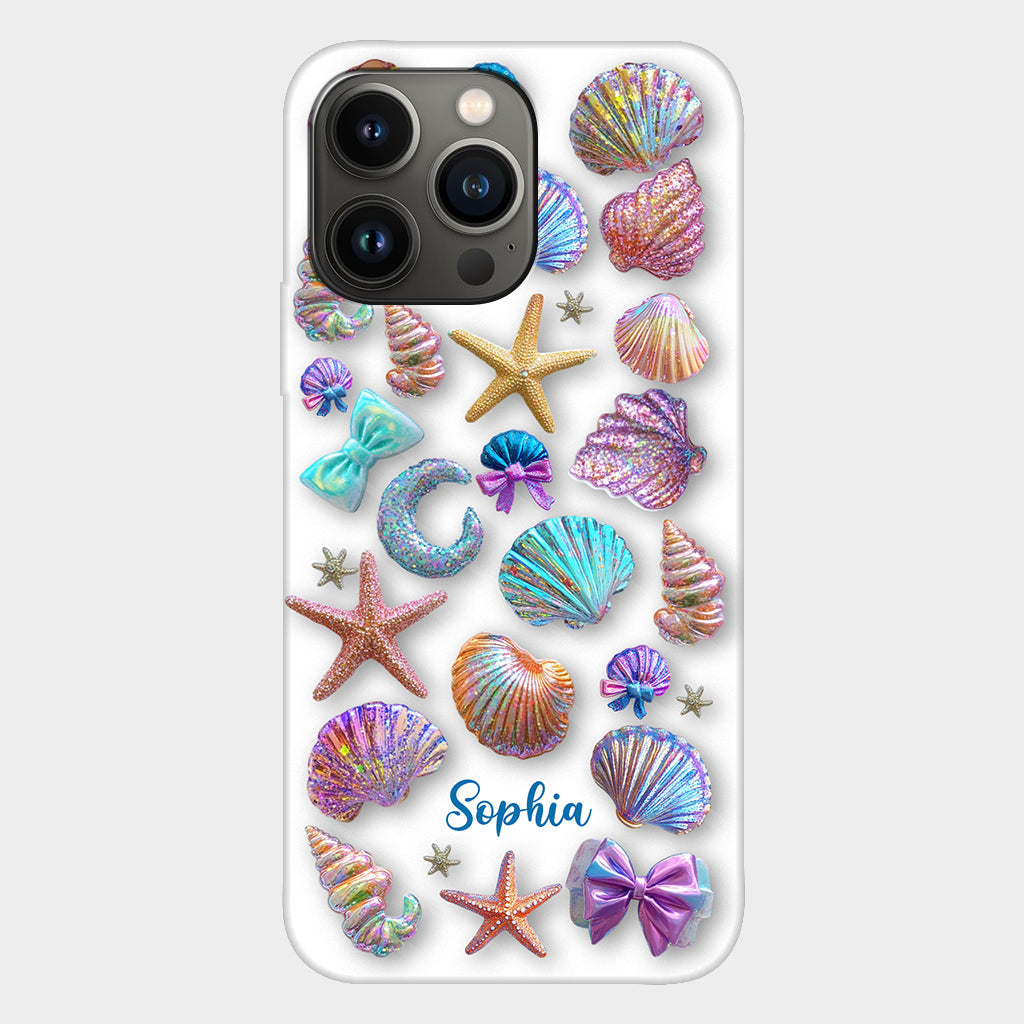 Salty Lil' Beach - Personalized Sea Lover Full Print Phone Case