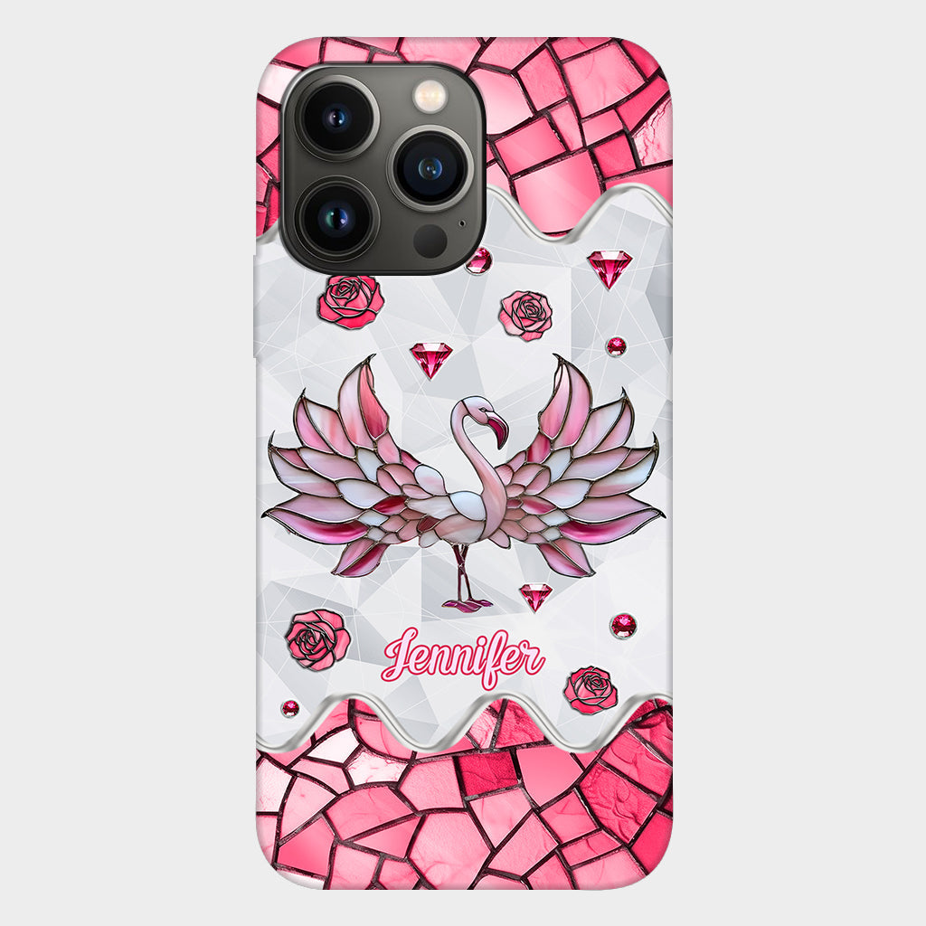 Beautiful Flamingo - Personalized Flamingo Full Print Phone Case