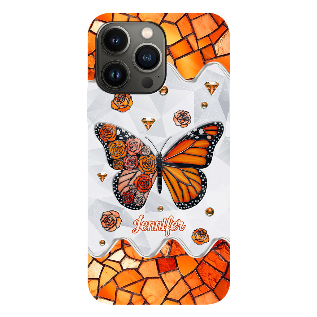Beautiful Butterfly - Personalized Butterfly Full Print Phone Case