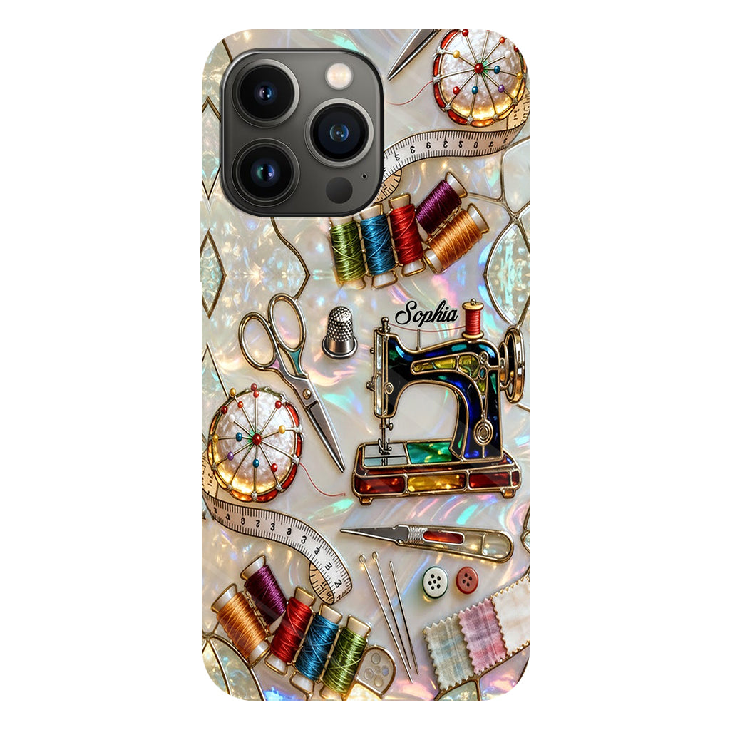 Love Sewing - Personalized Sewing Full Print Phone Case