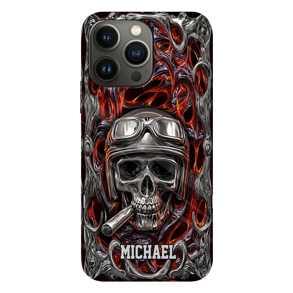 Ride Or Die - Personalized Biker Full Print Phone Case