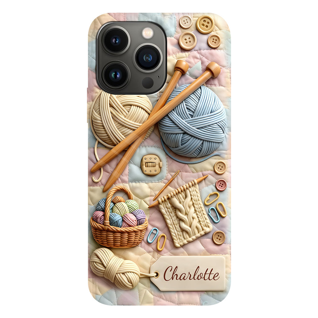 Love Sewing - Personalized Sewing Full Print Phone Case