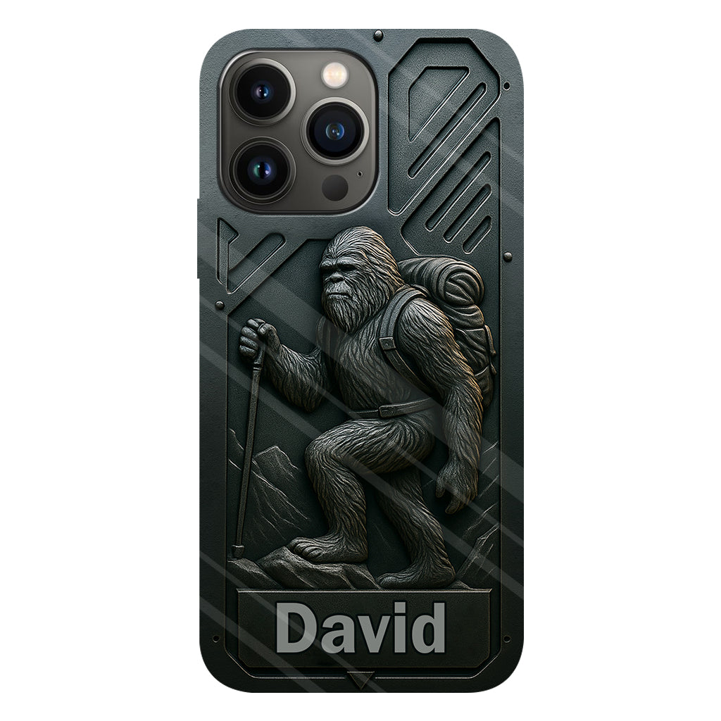 Sasquatch - Personalized Hiking Full Print Phone Case