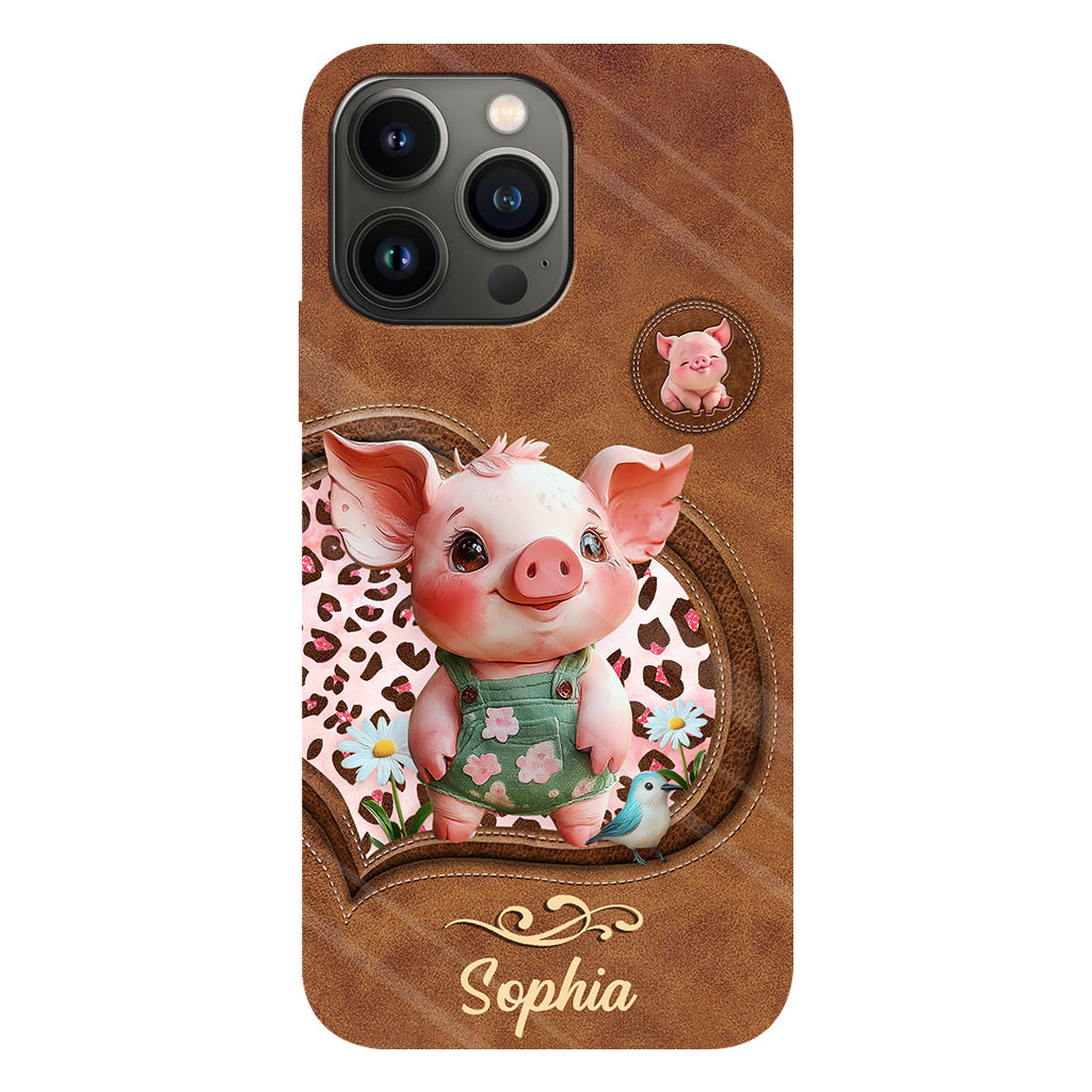 Cute Pig - Personalized Pig Lover Full Print Phone Case
