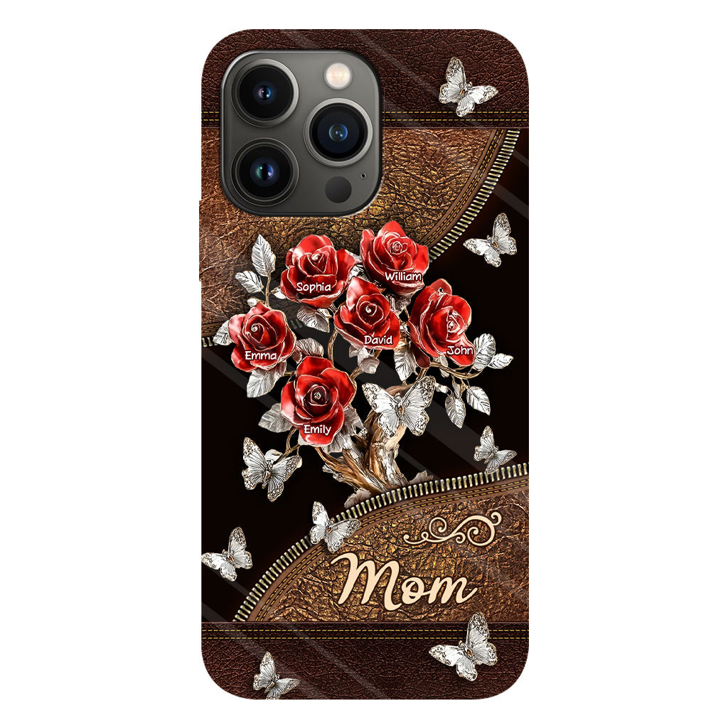 Beautiful Roses Gift For Mom, Grandma,... - Personalized Mother Full Print Phone Case
