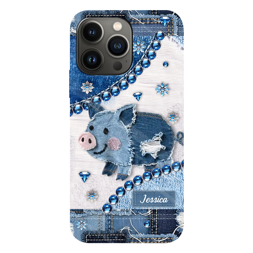 Cute Pig - Personalized Pig Lover Full Print Phone Case