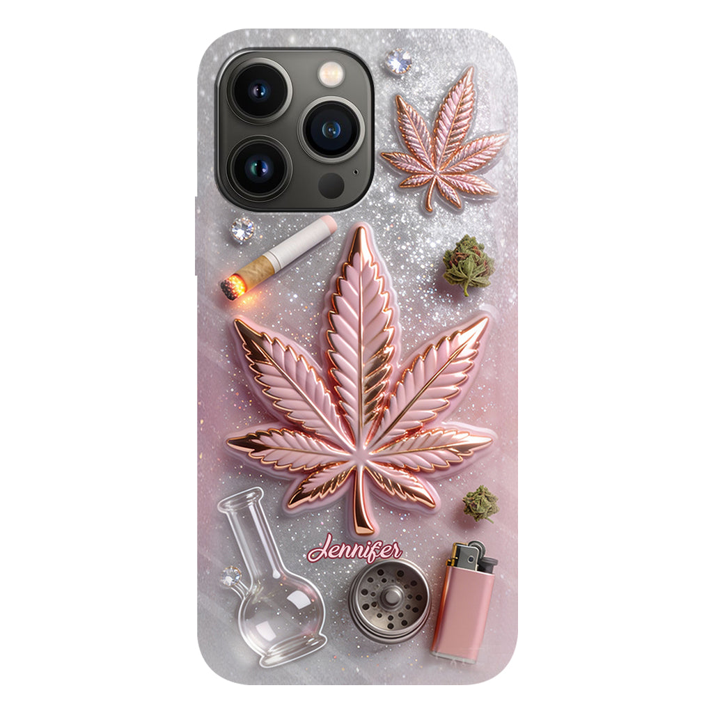 Magic Leaf - Personalized Weed Full Print Phone Case