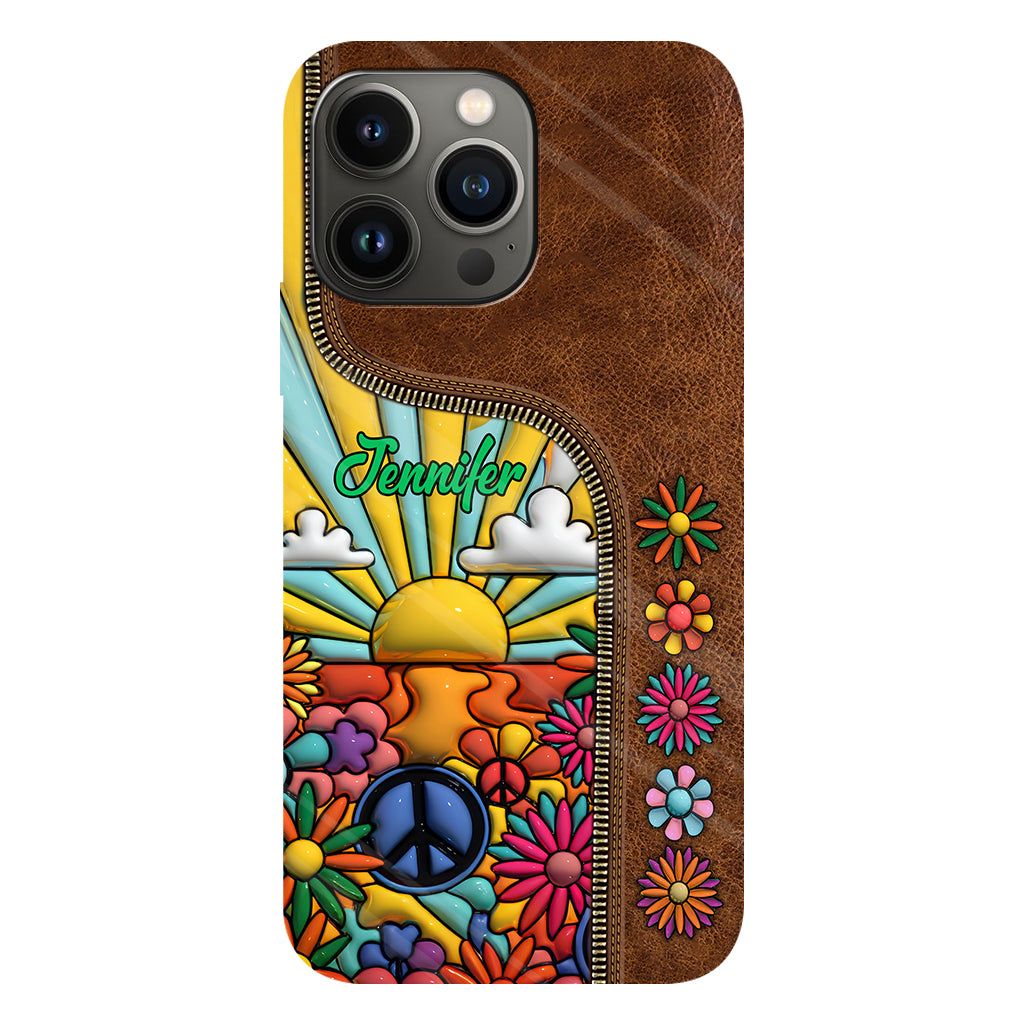 Hippie Soul - Personalized Hippie Full Print Phone Case