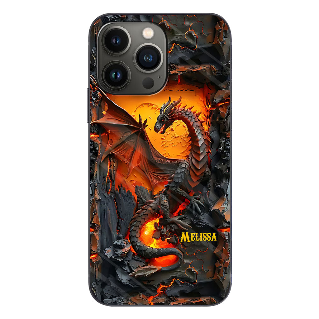 Love Dragons - Personalized Dragon Phone Case
