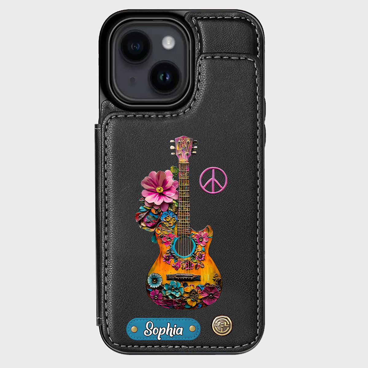 Hippie Soul - Personalized Hippie Wallet Phone Case