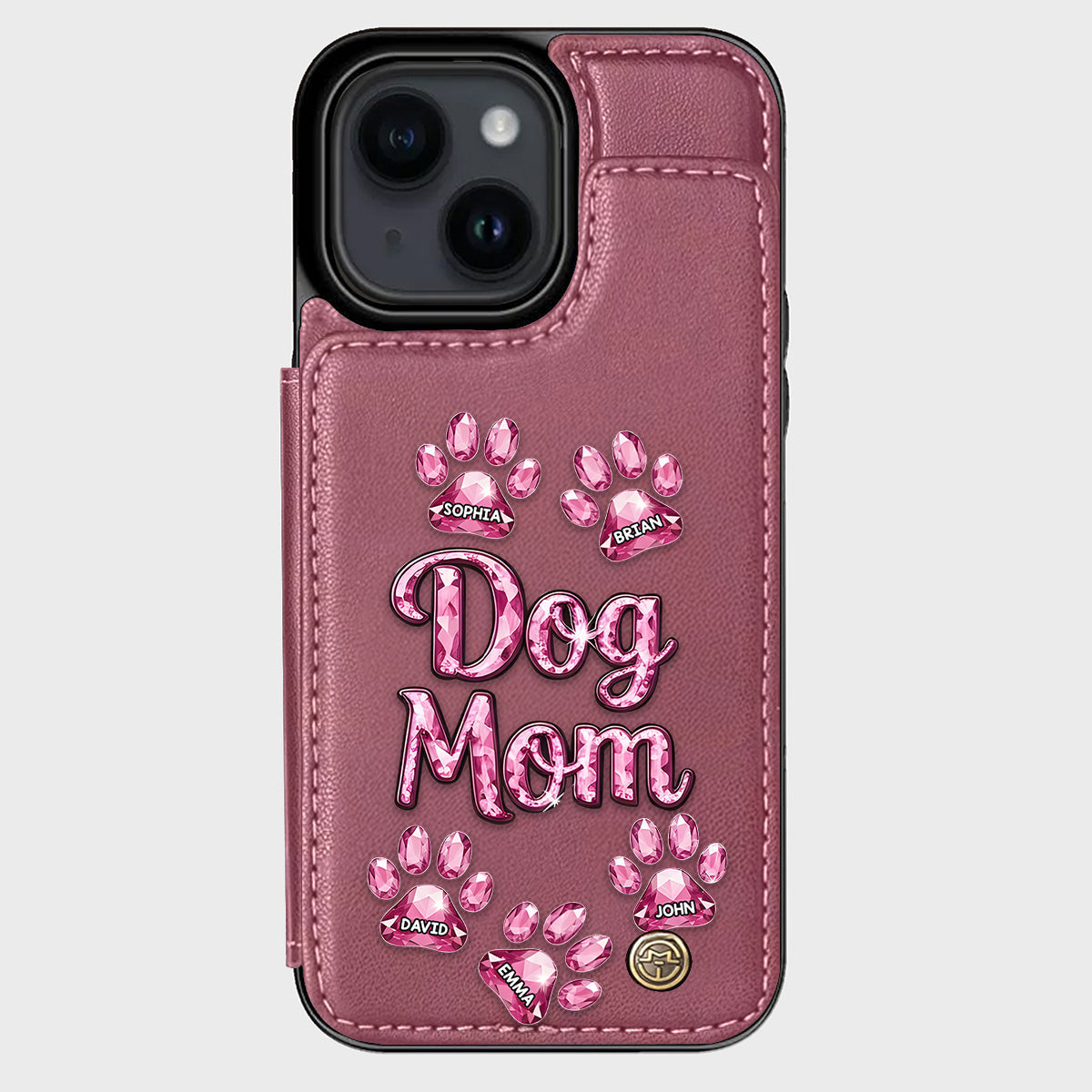 Dog Mom - Personalized Dog Wallet Phone Case