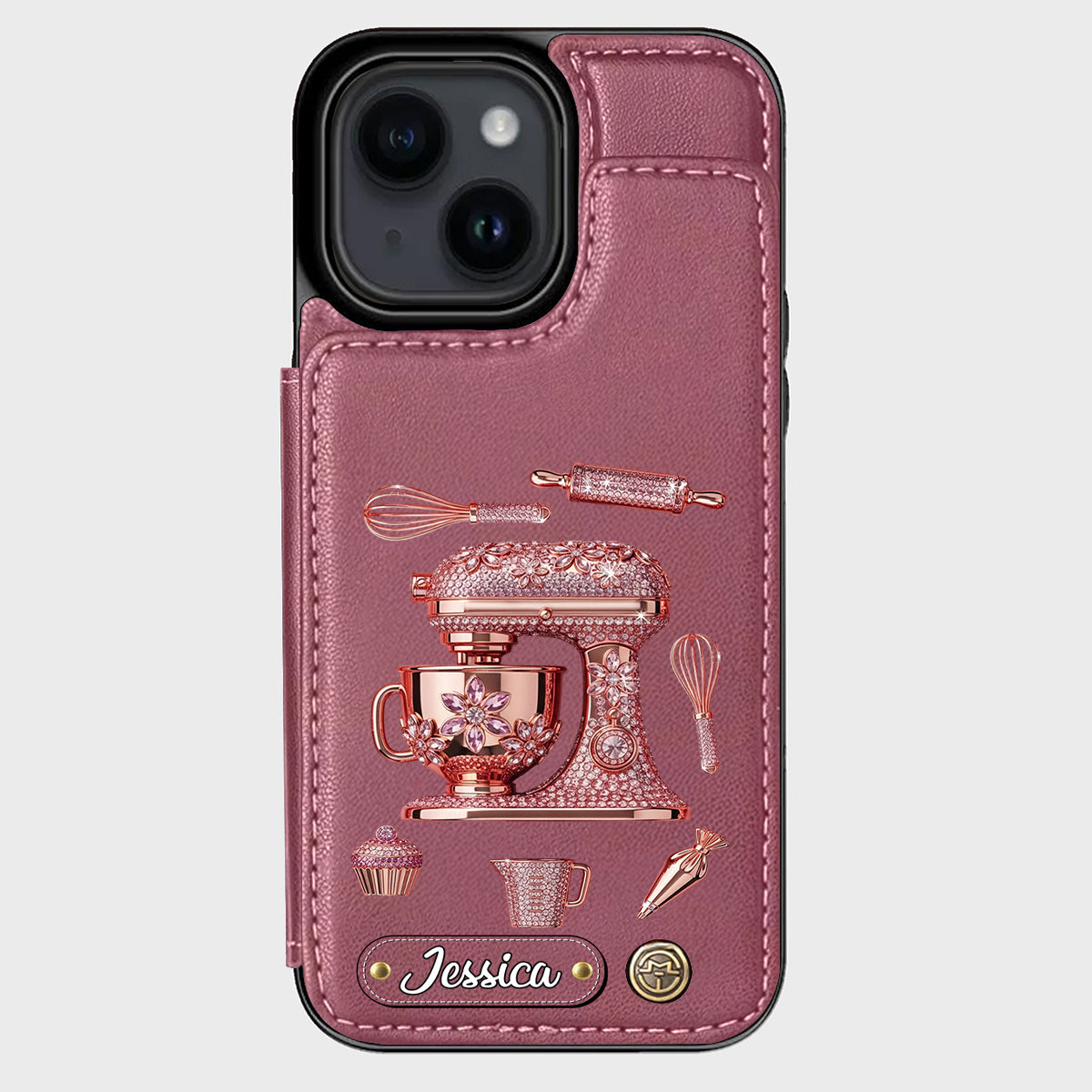 Love Baking - Personalized Baking Wallet Phone Case