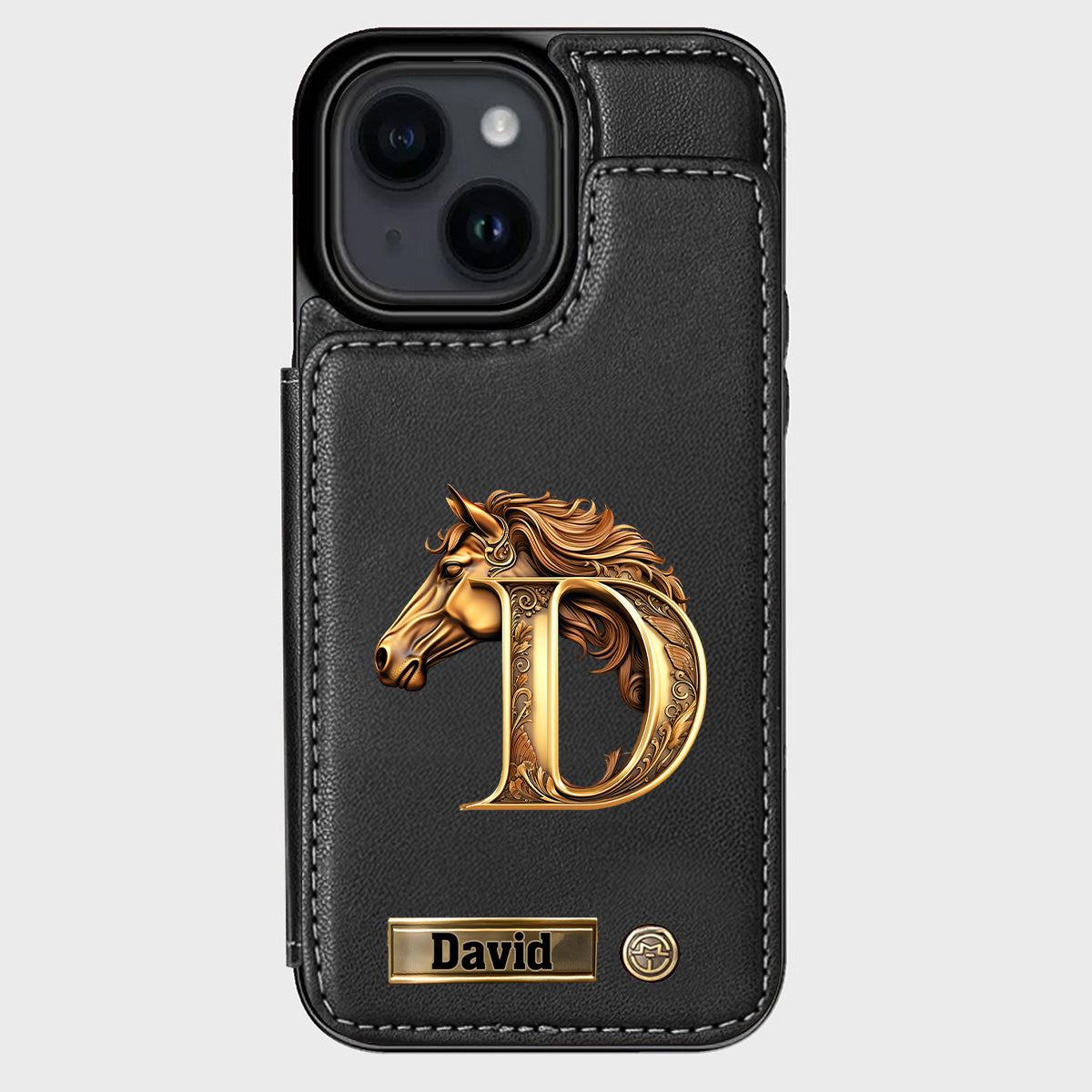 Love Horse - Personalized Horse Wallet Phone Case