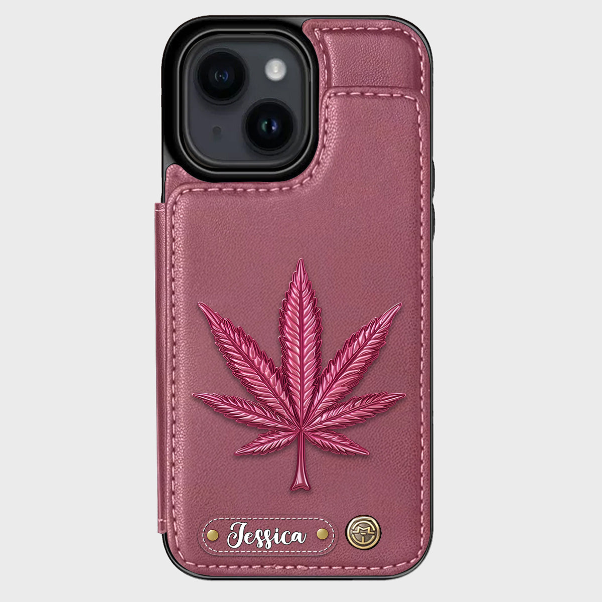 Good Mood - Personalized Weed Wallet Phone Case