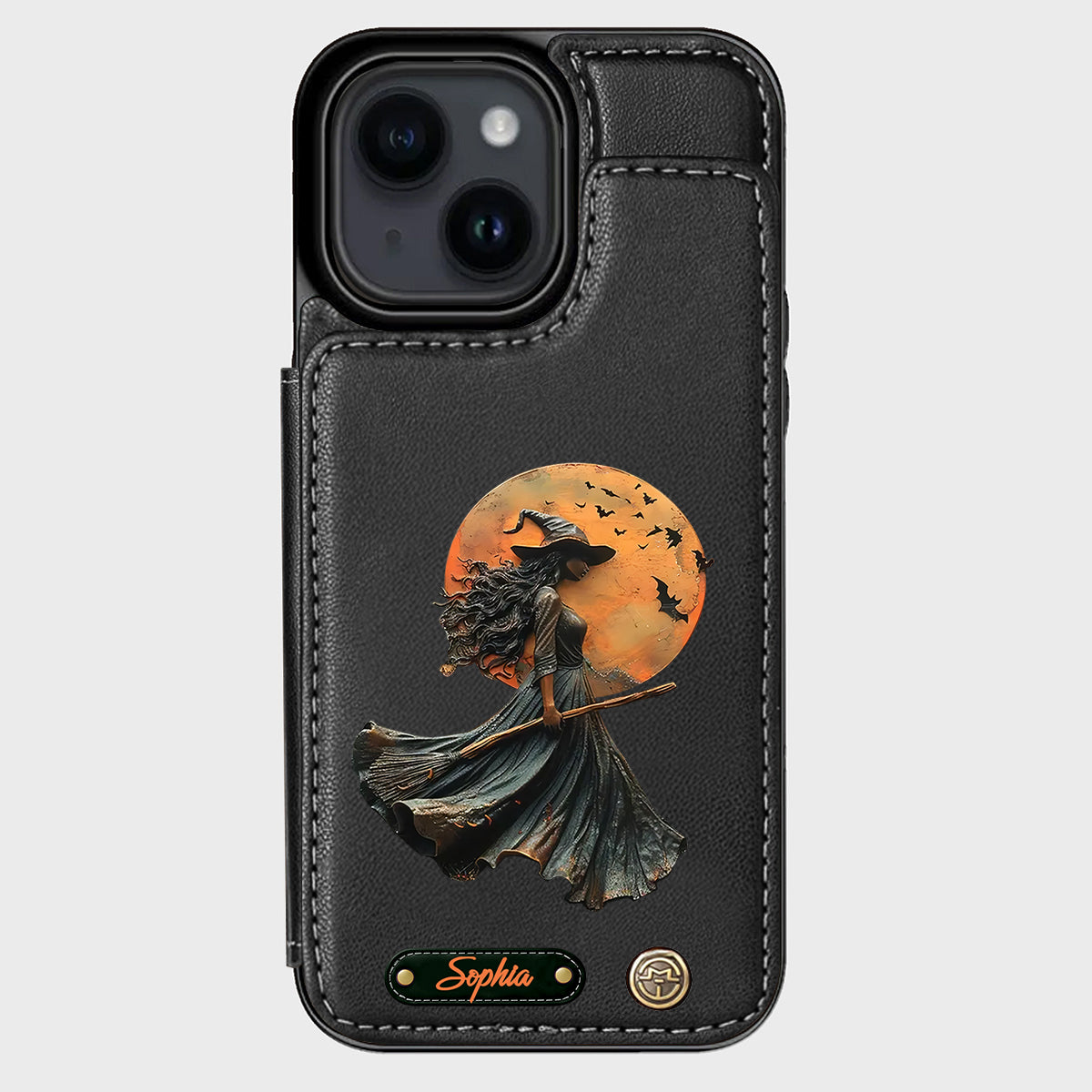 Magical Witch - Personalized Witch Wallet Phone Case