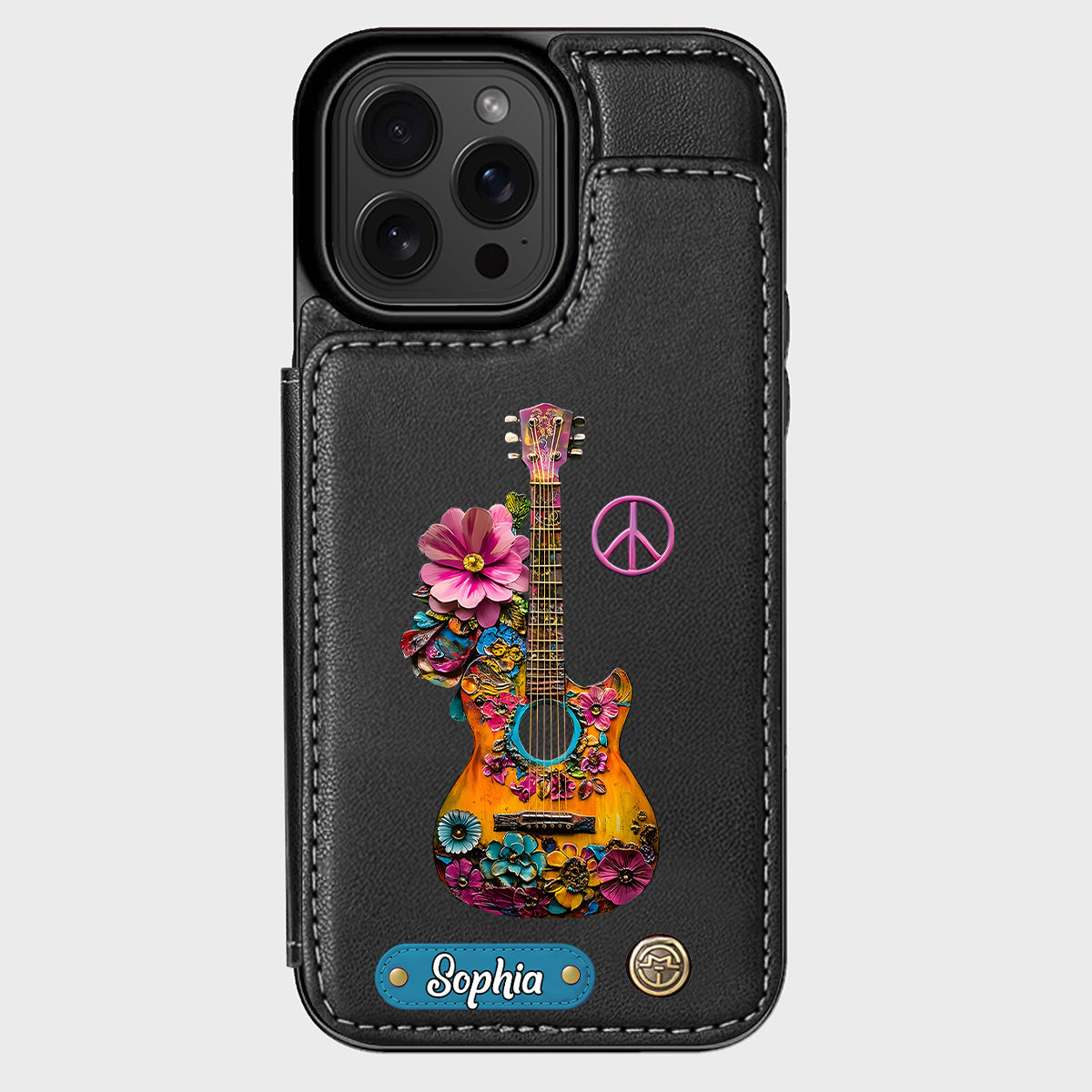 Hippie Soul - Personalized Hippie Wallet Phone Case