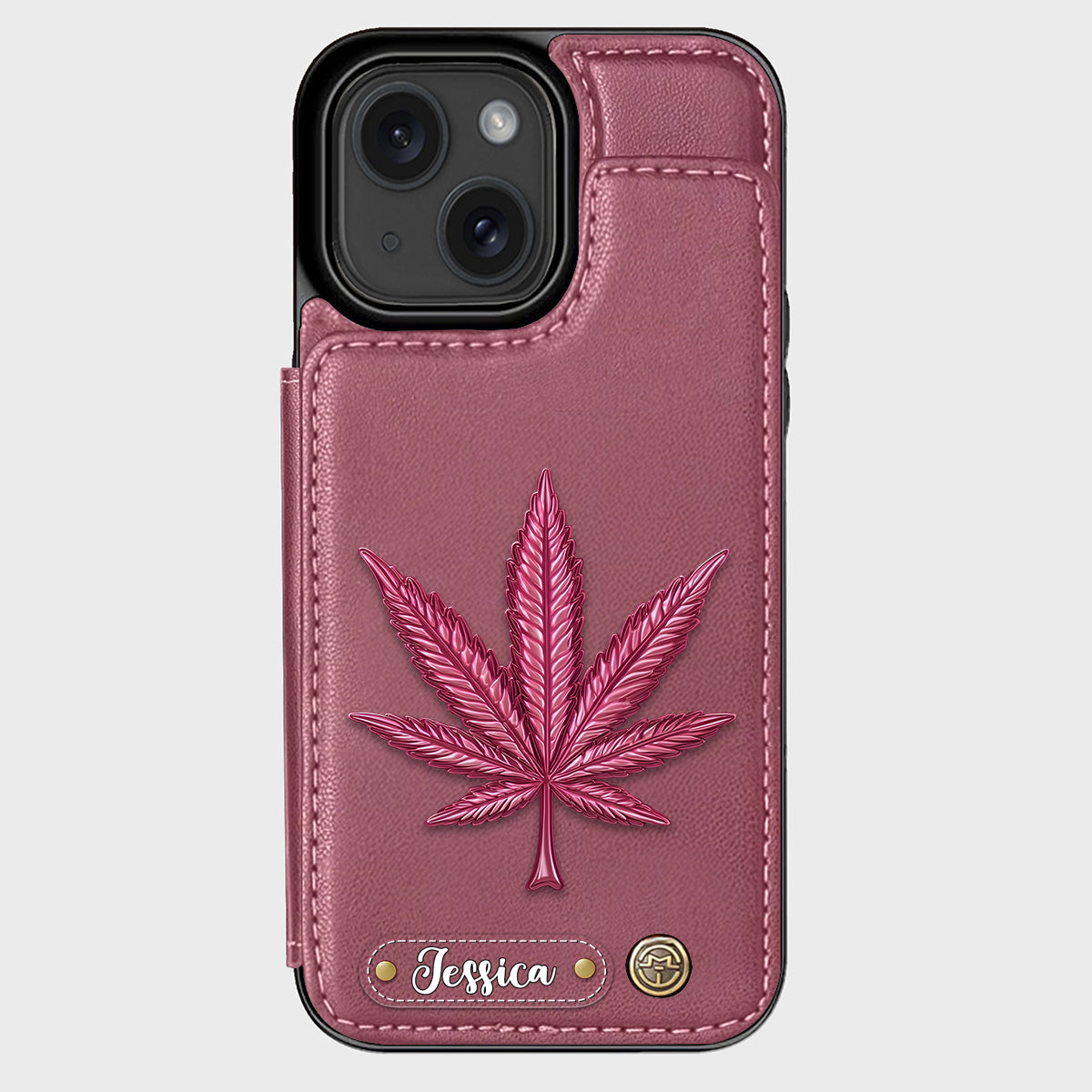 Good Mood - Personalized Weed Wallet Phone Case