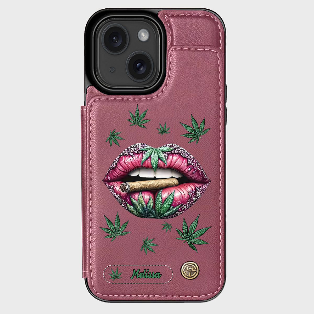 Get High - Personalized Weed Wallet Phone Case