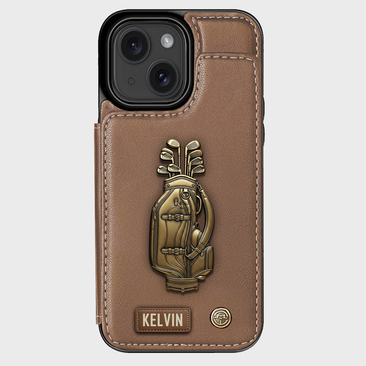 Love Golf - Personalized Golf Wallet Phone Case