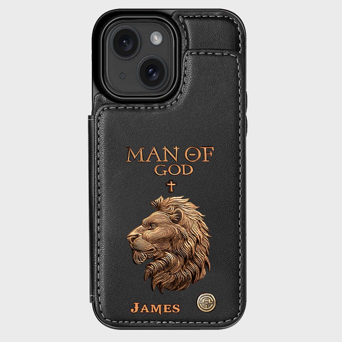 Man Of God - Personalized Christian Wallet Phone Case