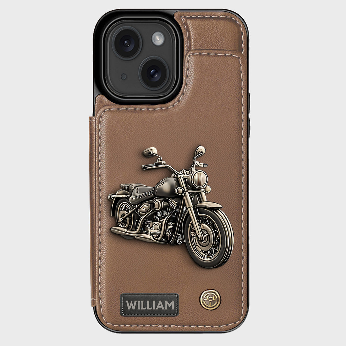 Motorcycle Enthusiast - Personalized Biker Wallet Phone Case