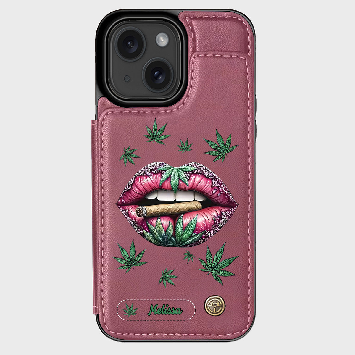 Get High - Personalized Weed Wallet Phone Case