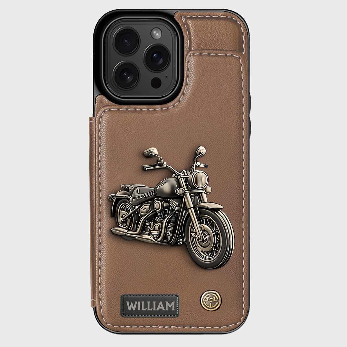 Motorcycle Enthusiast - Personalized Biker Wallet Phone Case
