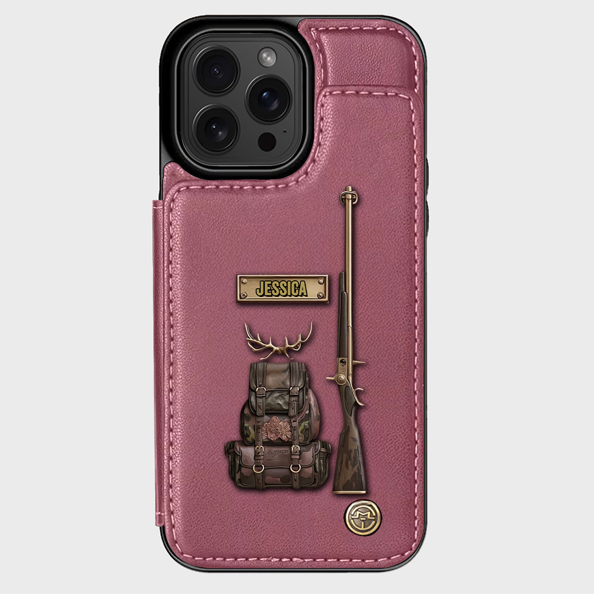 Luxury Gift For Hunter - Personalized Hunting Wallet Phone Case