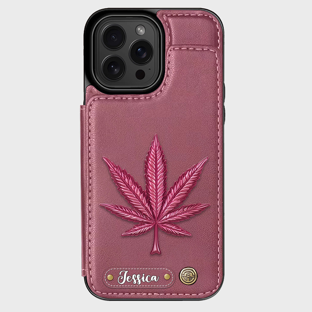 Good Mood - Personalized Weed Wallet Phone Case
