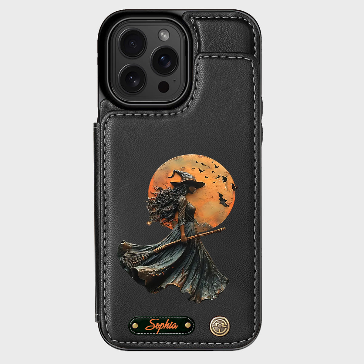Magical Witch - Personalized Witch Wallet Phone Case