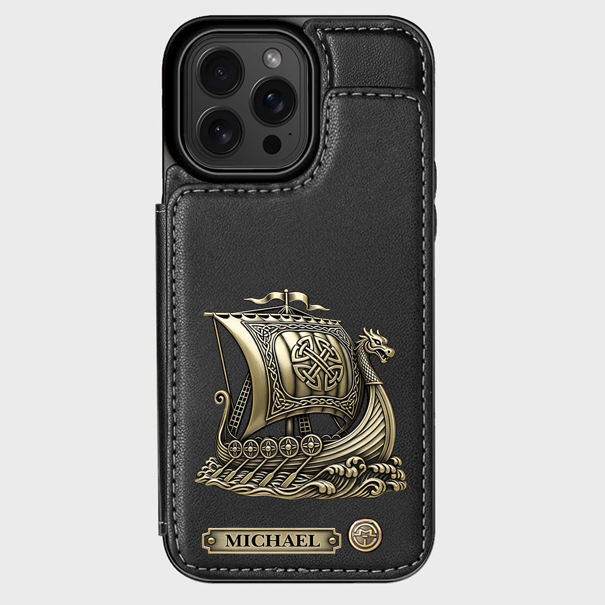 I'm A Viking - Personalized Viking Wallet Phone Case