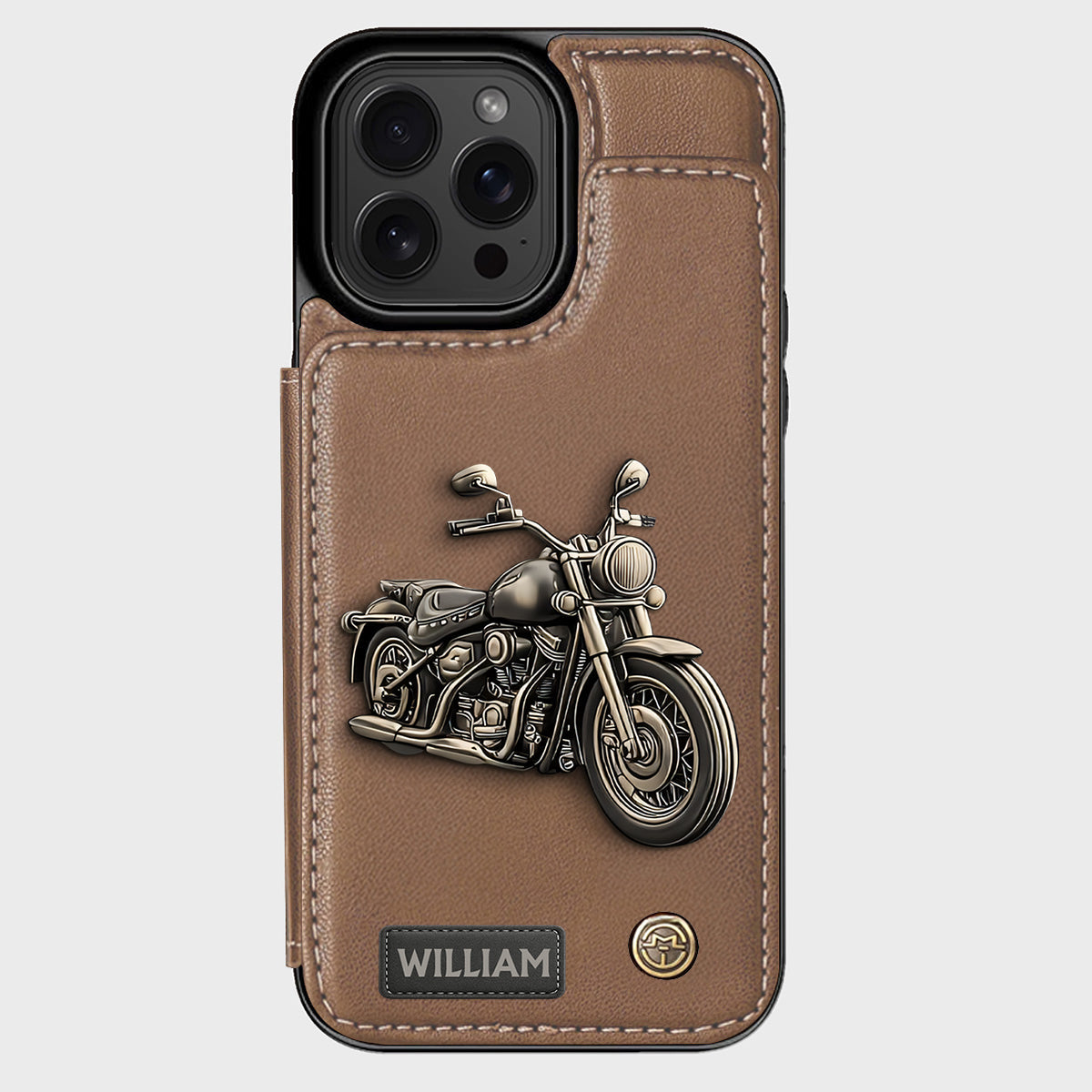 Motorcycle Enthusiast - Personalized Biker Wallet Phone Case