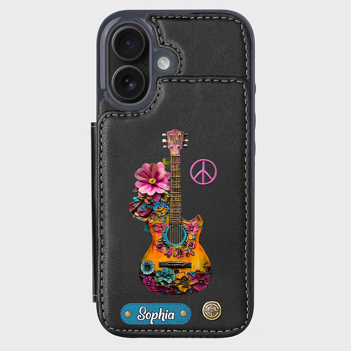 Hippie Soul - Personalized Hippie Wallet Phone Case