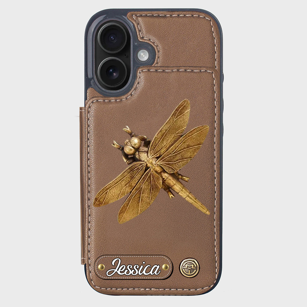 Love Garden, Beautiful Dragonfly, Butterfly, Bee, Hummingbird,... - Personalized Gardening Wallet Phone Case