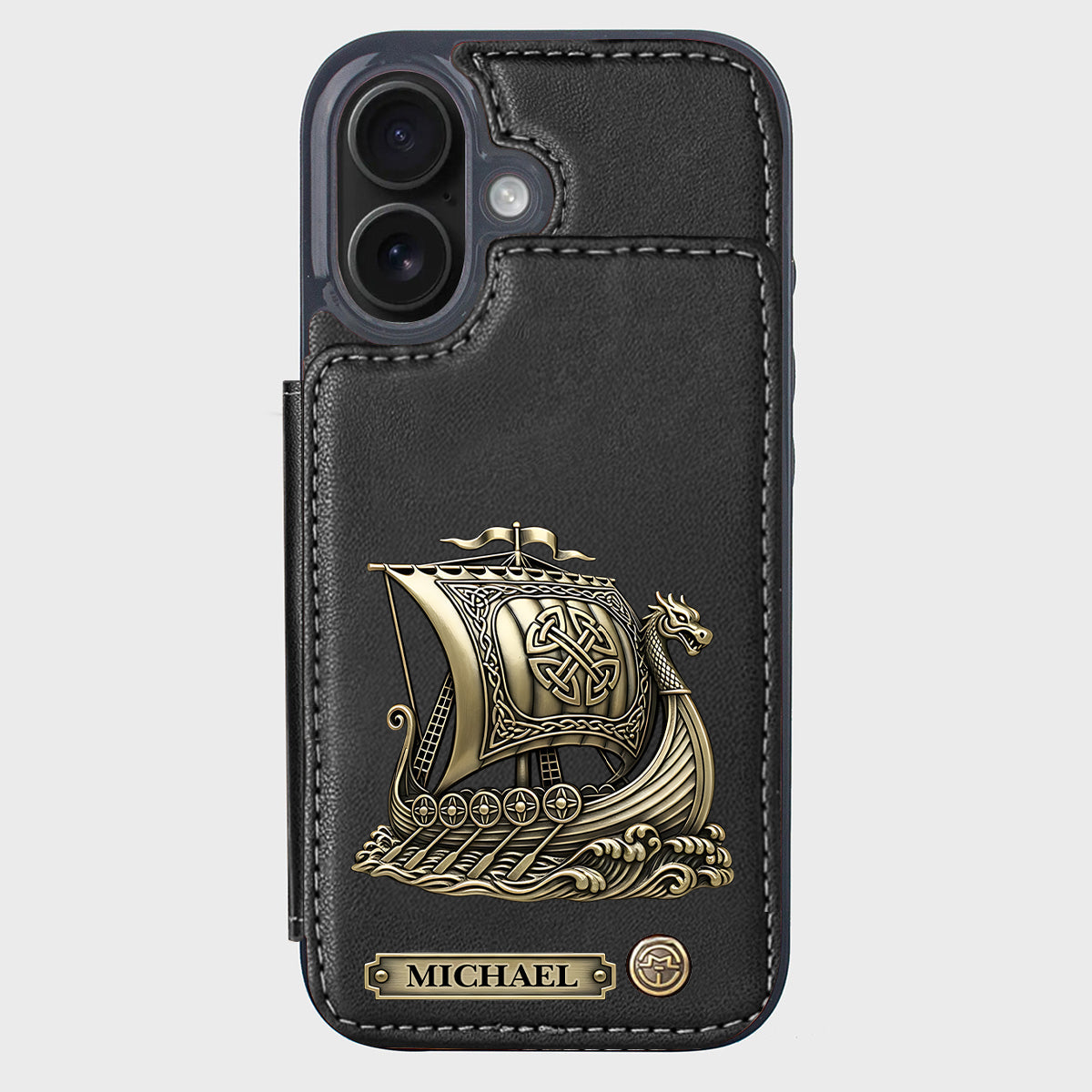 I'm A Viking - Personalized Viking Wallet Phone Case