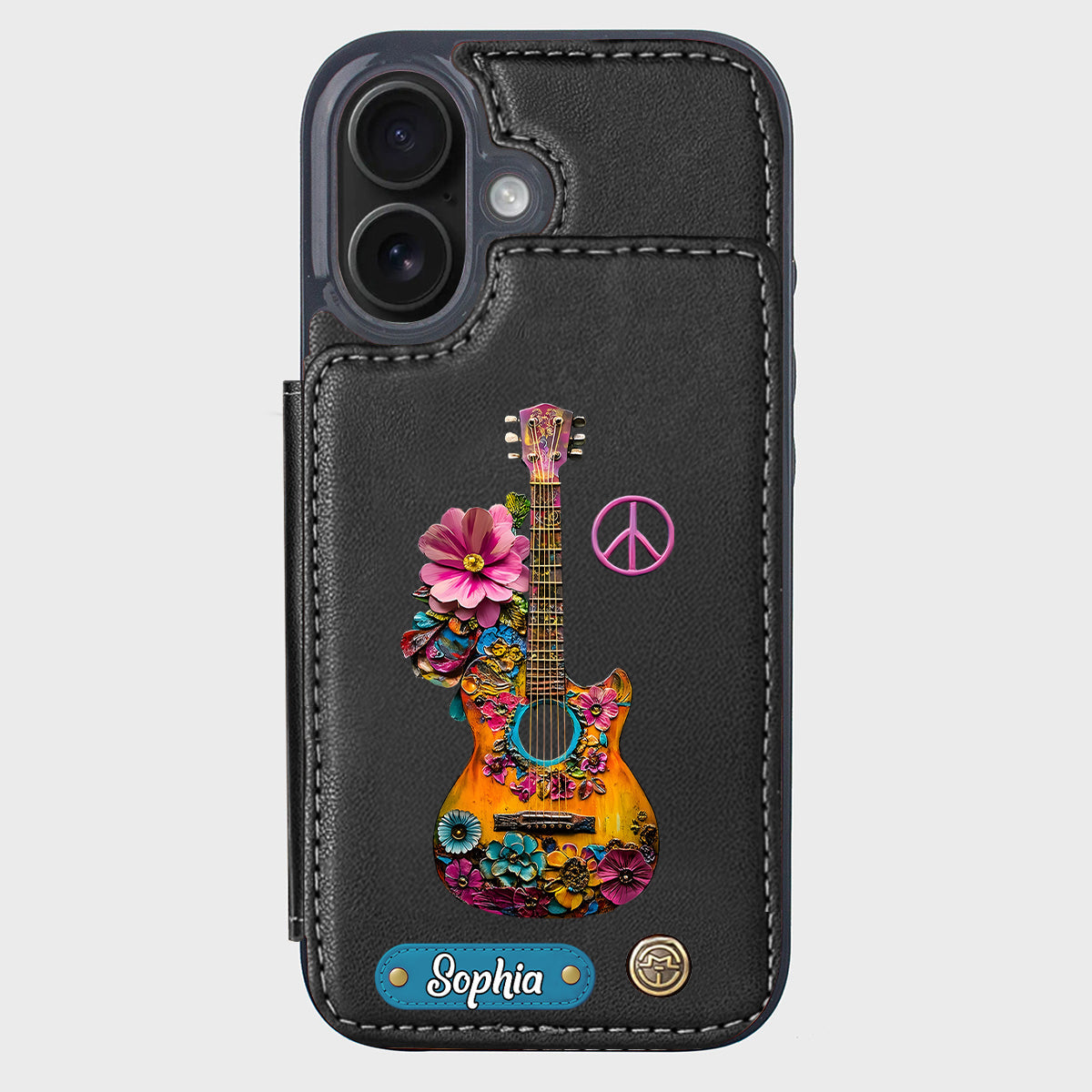 Hippie Soul - Personalized Hippie Wallet Phone Case
