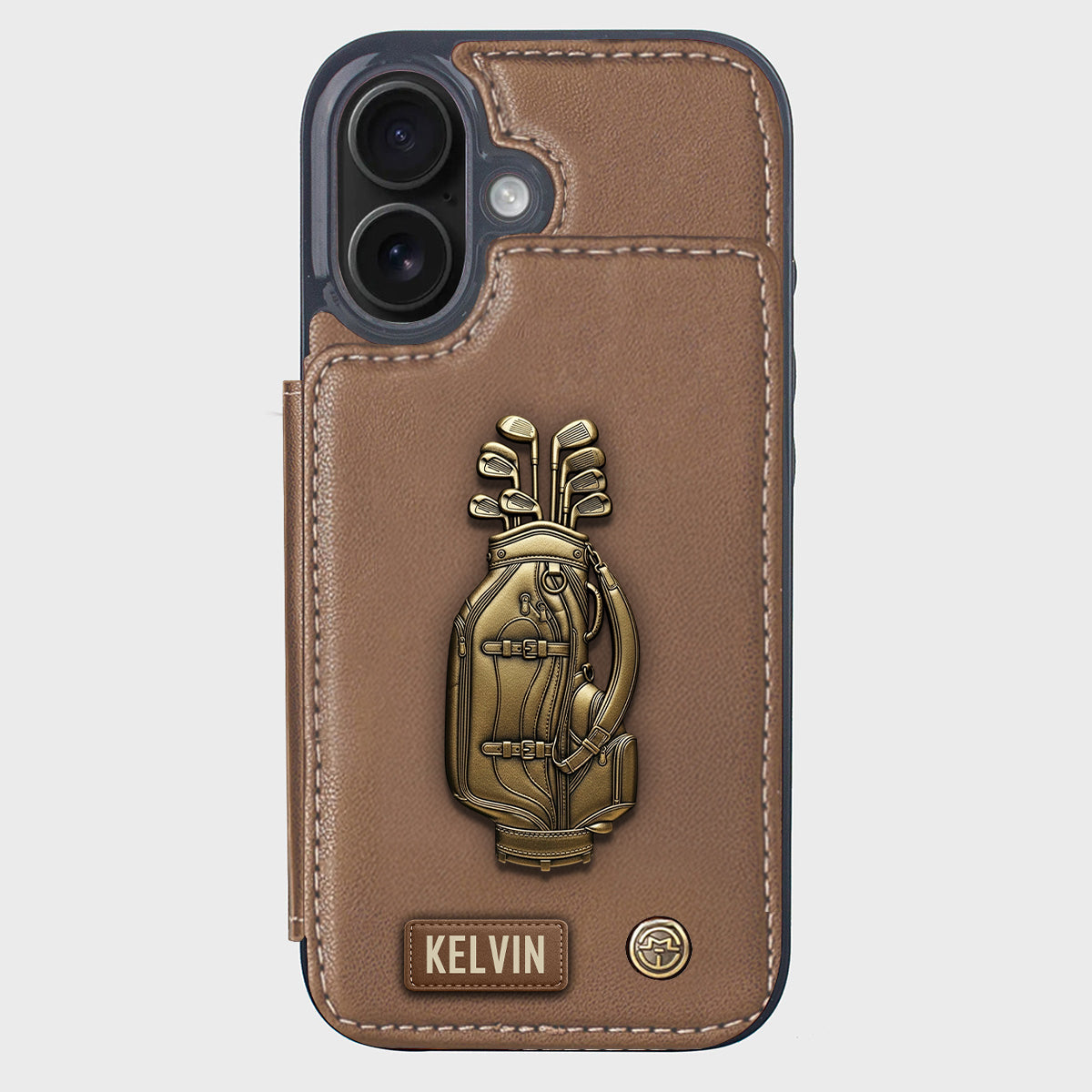 Love Golf - Personalized Golf Wallet Phone Case