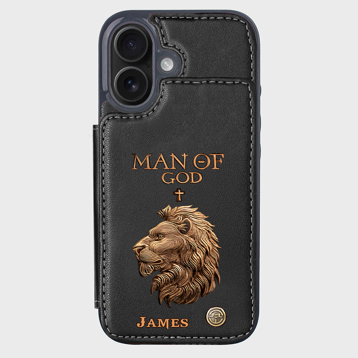 Man Of God - Personalized Christian Wallet Phone Case