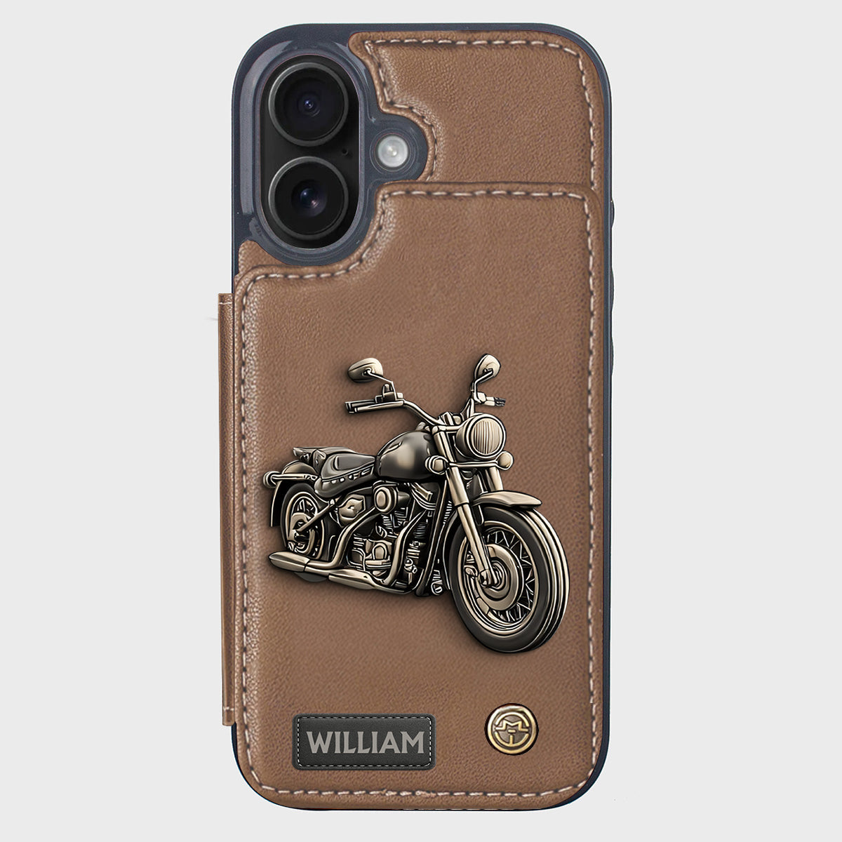 Motorcycle Enthusiast - Personalized Biker Wallet Phone Case