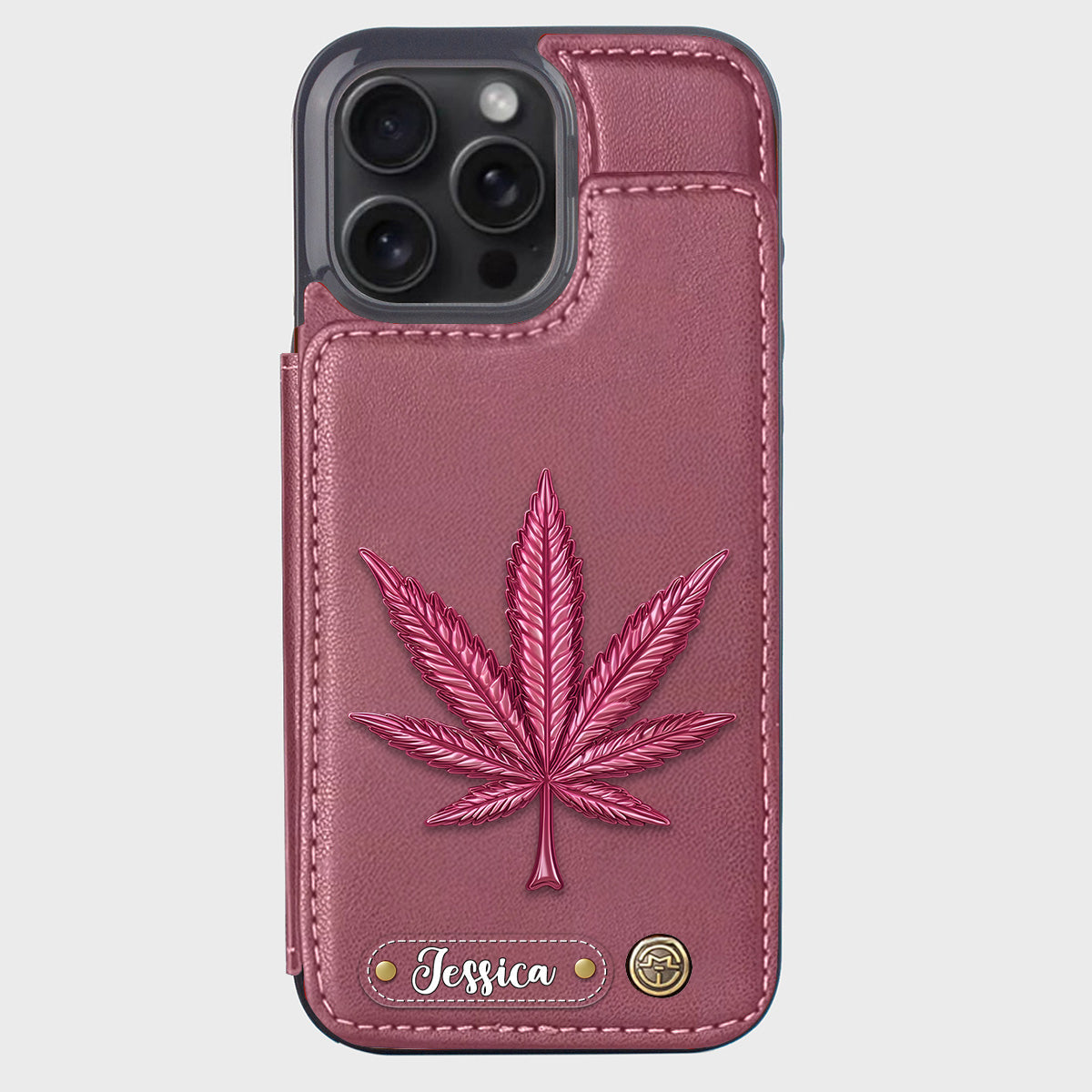 Good Mood - Personalized Weed Wallet Phone Case
