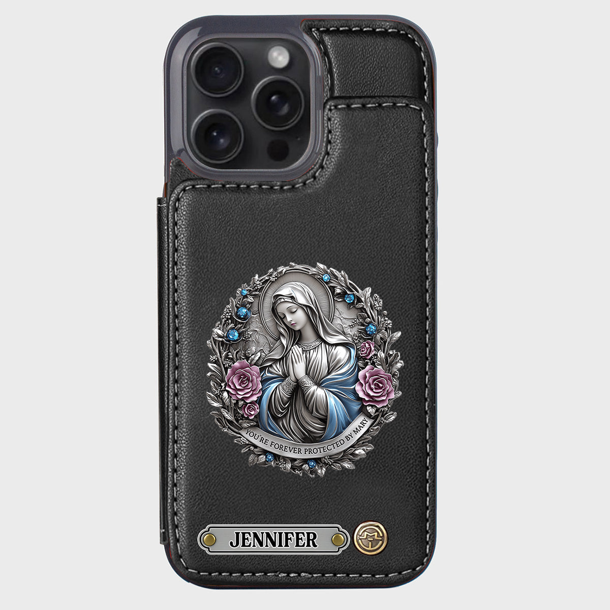 Eternal Faith - Personalized Christian Wallet Phone Case