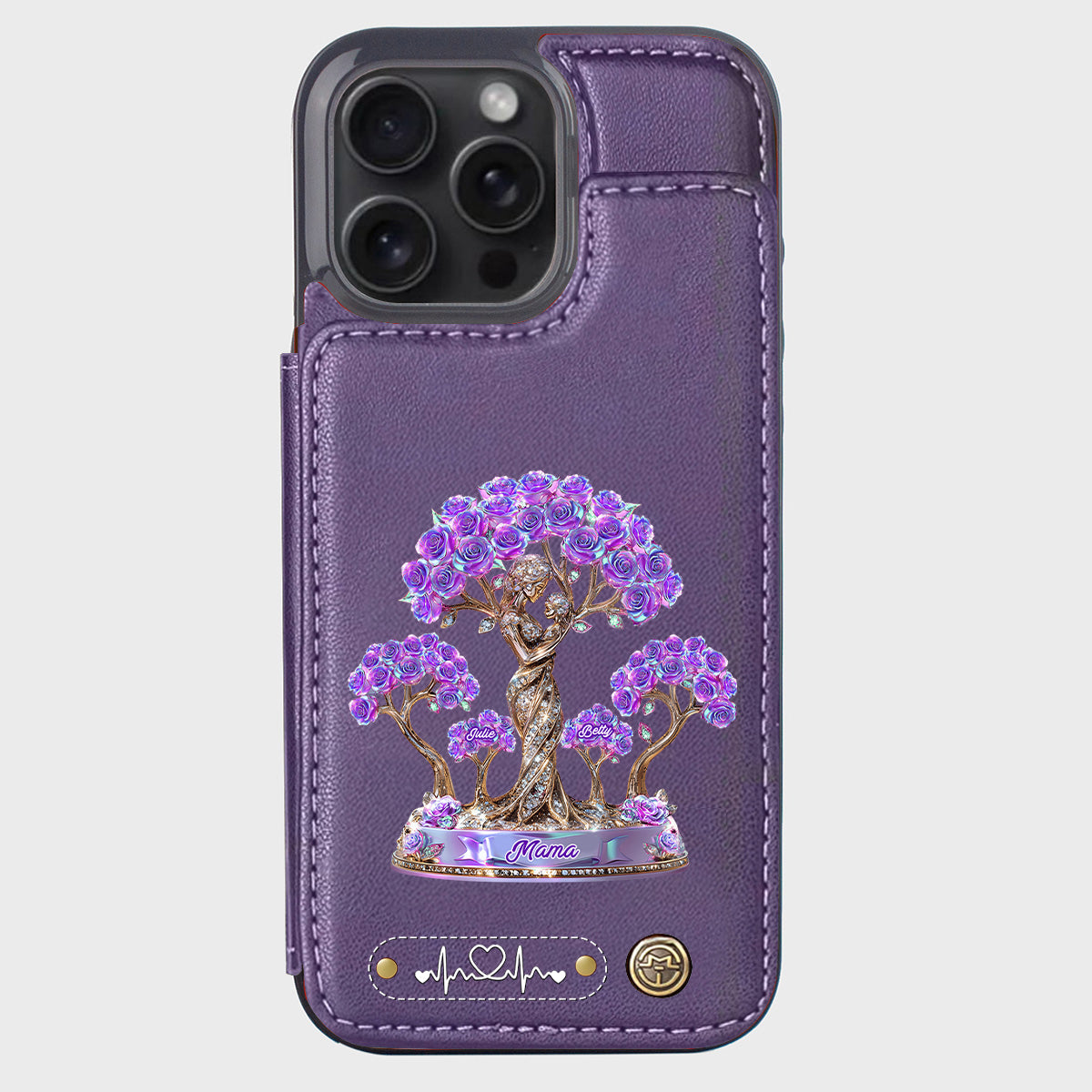 Best Mom Ever - Personalized Mother Wallet Phone Case