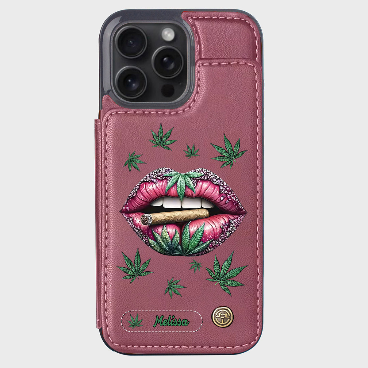 Get High - Personalized Weed Wallet Phone Case