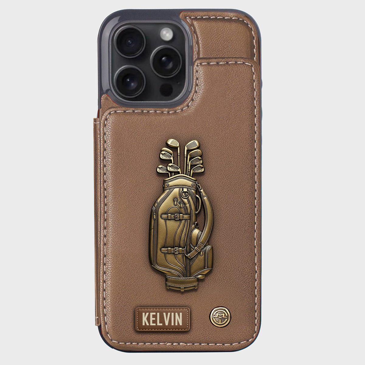 Love Golf - Personalized Golf Wallet Phone Case