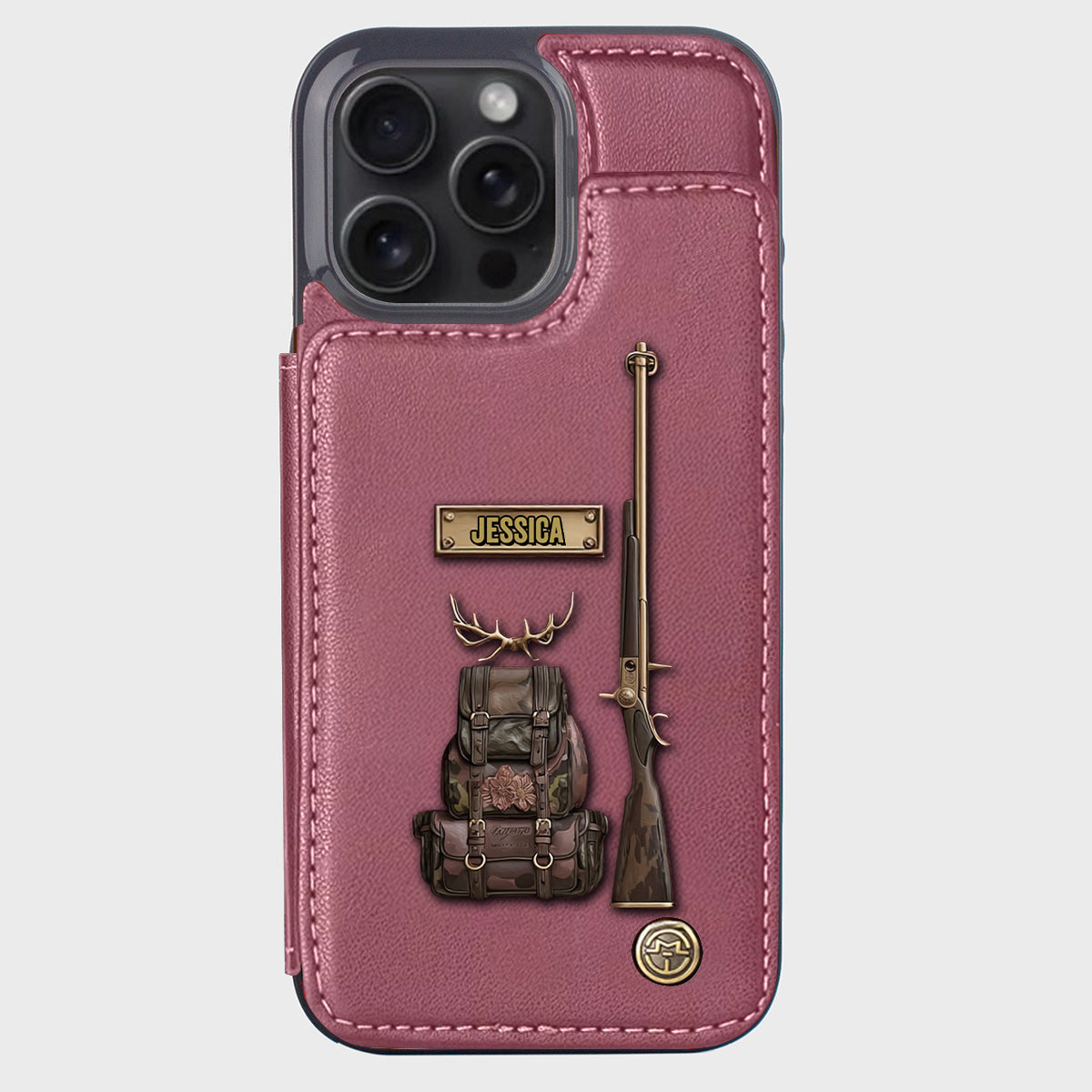 Luxury Gift For Hunter - Personalized Hunting Wallet Phone Case
