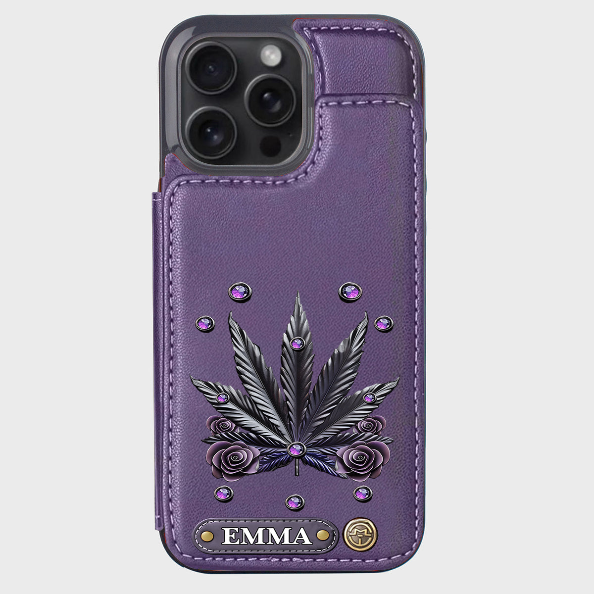 Beautiful Marijuanas - Personalized Weed Wallet Phone Case