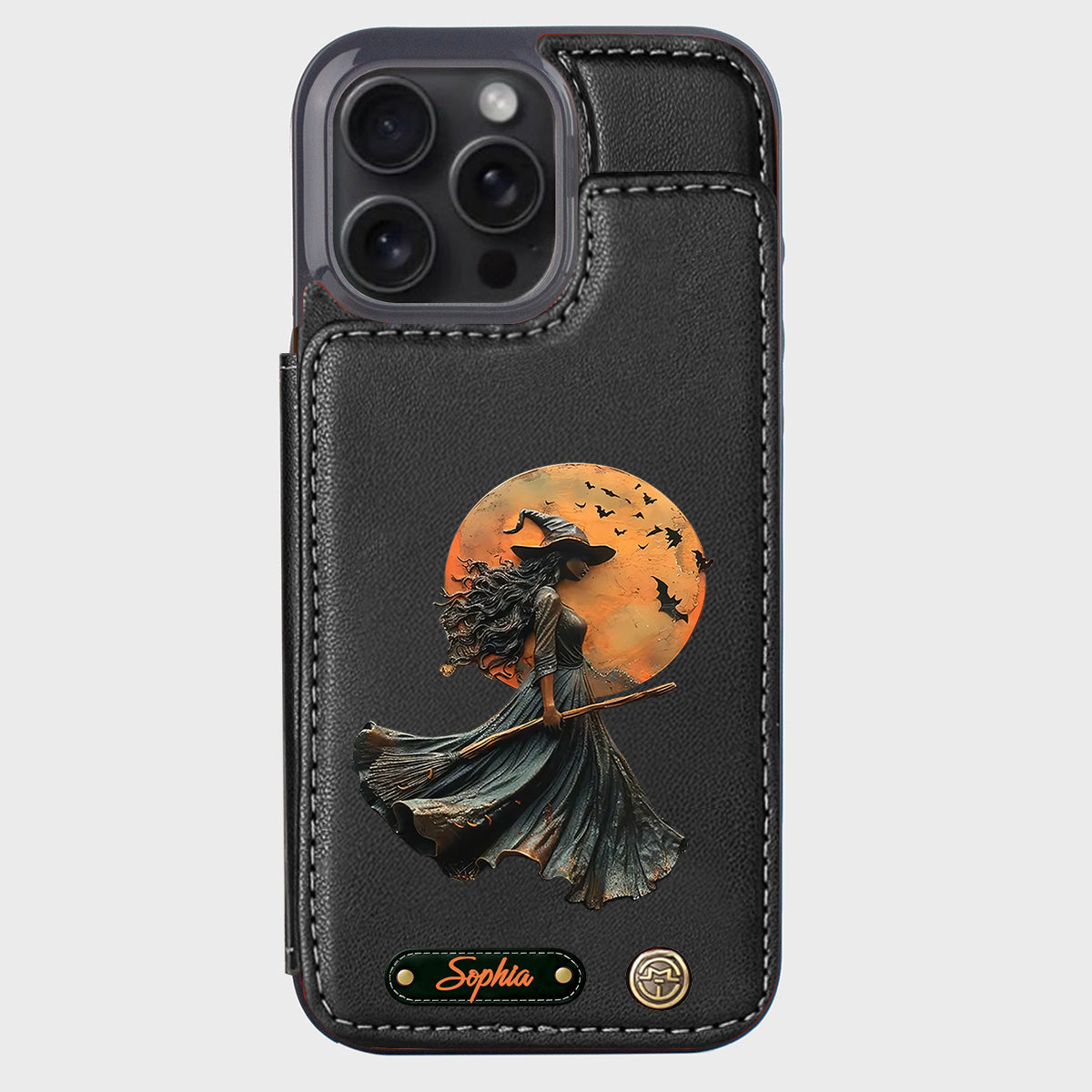 Magical Witch - Personalized Witch Wallet Phone Case